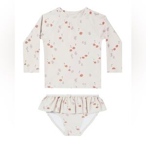 Rylee Cru Girls rashguard set swim suit wear angel fish